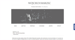 Desktop Screenshot of blog.wojciechmarzec.com