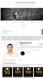 Mobile Screenshot of blog.wojciechmarzec.com